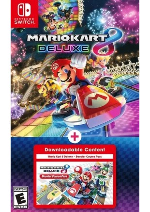 MARIO KART 8 DELUXE AVEC ENSEMBLE DE COURSES ADITIONELLES  (NEUF)