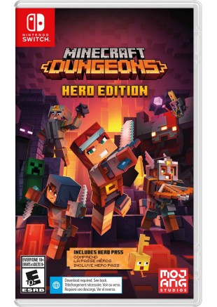 MINECRAFT DUNGEONS EDITION HERO (USAGÉ) MINECRAFT DUNGEONS EDITION HERO (USAGÉ)