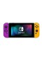 NINTENDO SWITCH JOY-CONS NEON MAUVE ET ORANGE  (USAGÉ)