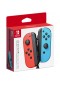 ENSEMBLE DE 2 MANETTES JOY CON ROUGE ET BLEU NEON  (NEUF)