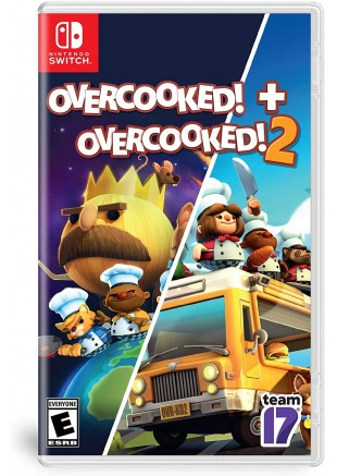 OVERCOOKED + OVERCOOKED 2  (USAGÉ)