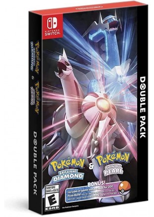 POKÉMON BRILLIANT DIAMOND & POKÉMON SHINING PEARL DOUBLE PACK  (USAGÉ)