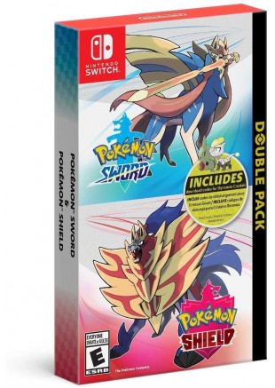 POKEMON SWORD & POKEMON SHIELD ENSEMBLE DOUBLE  (USAGÉ)