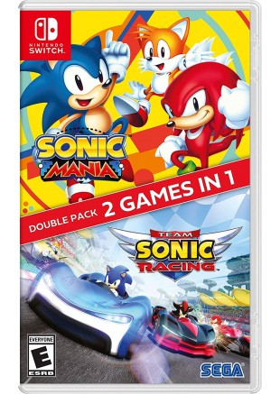 SONIC MANIA / TEAM SONIC RACING DOUBLE PACK (NEUF) SONIC MANIA / TEAM SONIC RACING DOUBLE PACK (NEUF)