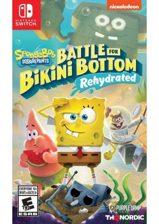 SPONGEBOB SQUAREPANTS BATTLE FOR BIKINI BOTTOM REHYDRATED  (USAGÉ)