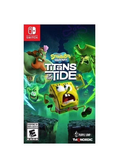 SPONGEBOB SQUAREPANTS TITANS OF THE TIDE (NEUF) SPONGEBOB SQUAREPANTS TITANS OF THE TIDE (NEUF)