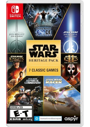 STAR WARS HERITAGE PACK 7 CLASSIC GAMES (USAGÉ) STAR WARS HERITAGE PACK 7 CLASSIC GAMES (USAGÉ)