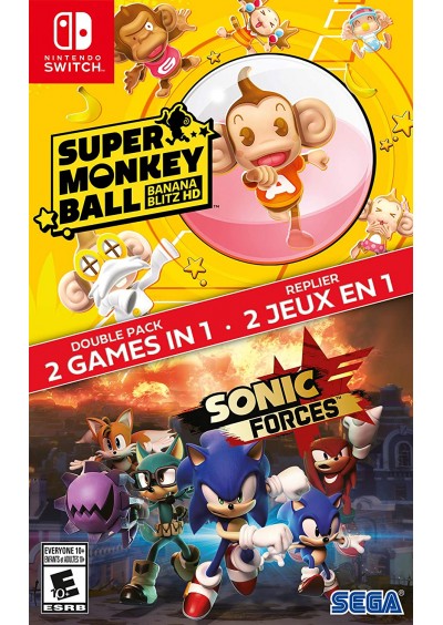 SUPER MONKEY BALL BANANA BLITZ HD / SONIC FORCES (USAGÉ) SUPER MONKEY BALL BANANA BLITZ HD / SONIC FORCES (USAGÉ)
