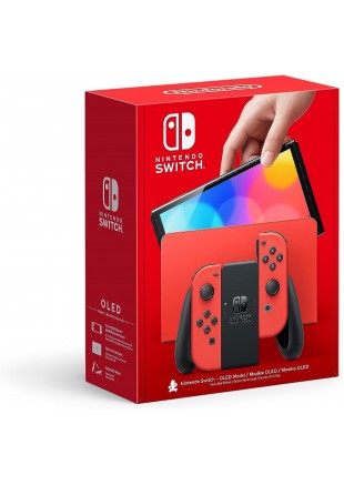 NINTENDO SWITCH OLED EDITION SPÉCIALE ROUGE MARIO  (USAGÉ)