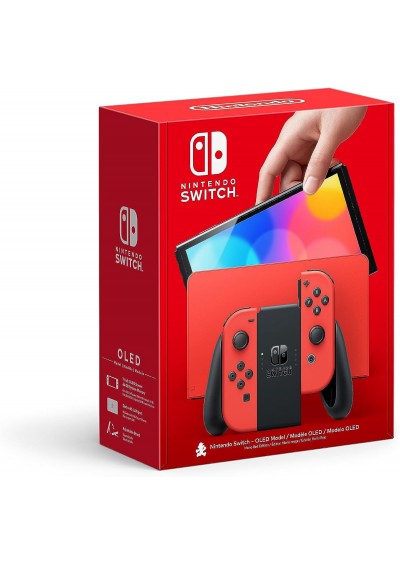 NINTENDO SWITCH OLED EDITION SPÉCIALE ROUGE MARIO (USAGÉ) NINTENDO SWITCH OLED EDITION SPÉCIALE ROUGE MARIO (USAGÉ)