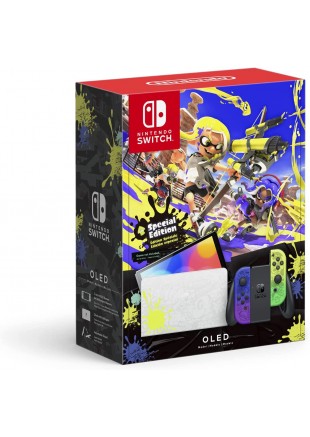 NINTENDO SWITCH OLED EDITION SPÉCIALE SPLATOON 3  (USAGÉ)