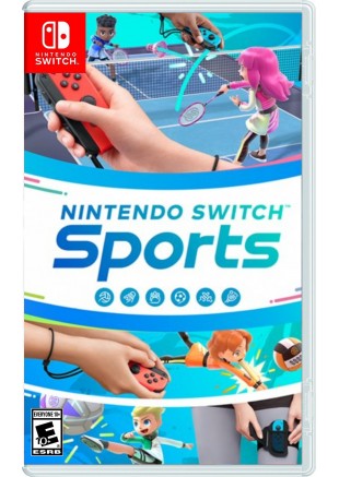 NINTENDO SWITCH SPORTS AVEC LEG STRAP  (NEUF)