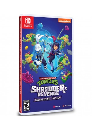 TEENAGE MUTANT NINJA TURTLES SHREDDER'S REVENGE ANNIVERSARY EDITION (USAGÉ) TEENAGE MUTANT NINJA TURTLES SHREDDER'S REVENGE ANNIVERSARY EDITION (USAGÉ)