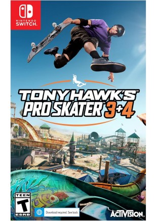 TONY HAWK'S PRO SKATER 3+4  (NEUF)