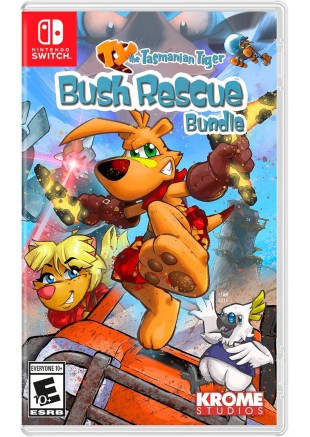 TY THE TASMANIA TIGER BUSH RESCUE BUNDLE  (USAGÉ)