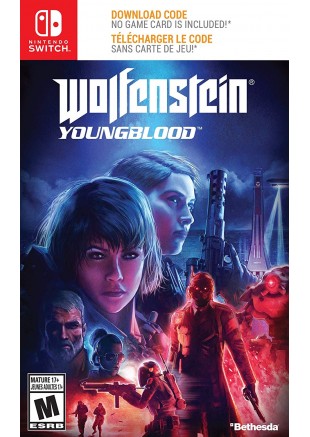 WOLFENSTEIN YOUNGBLOOD (CODE DIGITAL PAS DE CASSETTE)  (USAGÉ)