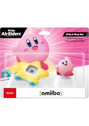 AMIIBO KIRBY AIRIDERS KIRBY ET L'ÉTOILE WARP  (NEUF)
