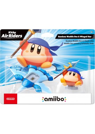 AMIIBO KIRBY AIRIDERS BANDANA WADDLE DEE ET L'ÉTOILE AILÉE  (NEUF)
