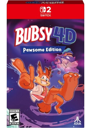 BUBSY 4D PAWSOME EDITION  (NEUF)