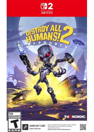 DESTROY ALL HUMANS! 2 REPROBED  (NEUF)