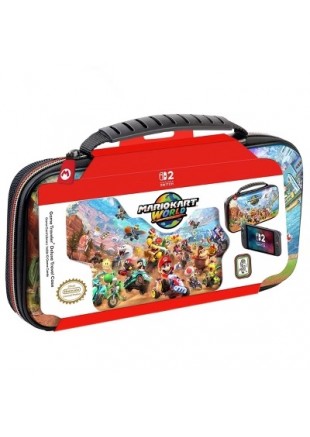 ÉTUI DE TRANSPORT DELUXE MARIO KART WORLD  (NEUF)