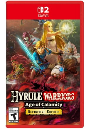  PRE-COMMANDE HYRULE WARRIORS AGE OF CALAMITY DEFINITIVE EDITION **SORTIE LE 25 FÉVRIER**  (NEUF)