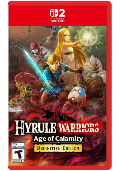 PRE-COMMANDE HYRULE WARRIORS AGE OF CALAMITY DEFINITIVE EDITION **SORTIE LE 25 FÉVRIER** (NEUF) PRE-COMMANDE HYRULE WARRIORS AGE OF CALAMITY DEFINITIVE EDITION **SORTIE LE 25 FÉVRIER** (NEUF)