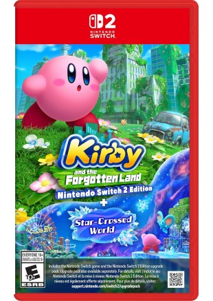 KIRBY AMND THE FORGOTTEN LAND ÉDITION SWITCH 2 + STAR-CROSSED WORLD  (NEUF)
