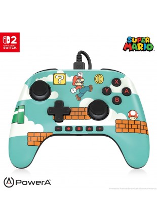 MANETTE FILAIRE POWERA ADVANTAGE L'HEURE DE MARIO  (NEUF)