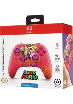 MANETTE SANS FIL POWERA ADVANTAGE MARIO ET SES AMIS  (NEUF)