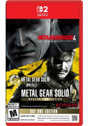 METAL GEAR SOLID MASTER COLLECTION VOL. 2 ÉDITION DU JOUR UN  (NEUF)
