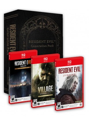  PRE-COMMANDE RESIDENT EVIL ENSEMBLE DE GÉNÉRATION **SORTIE LE 27 FÉVRIER**  (NEUF)