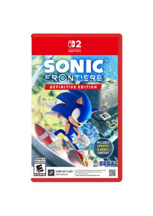 SONIC FRONTIERS DIFINITIVE EDITION  (NEUF)