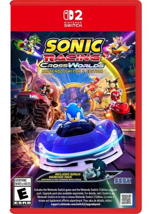 SONIC RACING CROSS WORLDS NINTENDO SWITCH 2 EDITION  (NEUF)