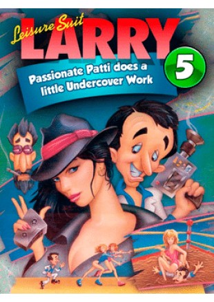 LEISURE SUIT LARRY 5 PASSIONATE PATTI DOES A LITTLE UNDERCOVER WORK  (USAGÉ)