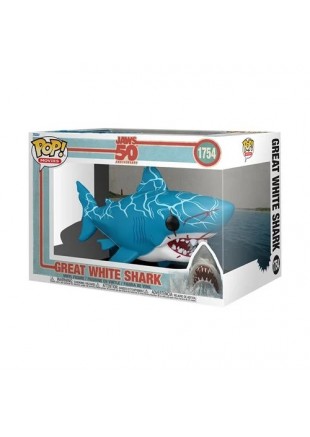 FIGURINE POP! MIVUES JAWS 50TH ANNIVERSARY #1754 GREAT WHITE SHARK  (NEUF)