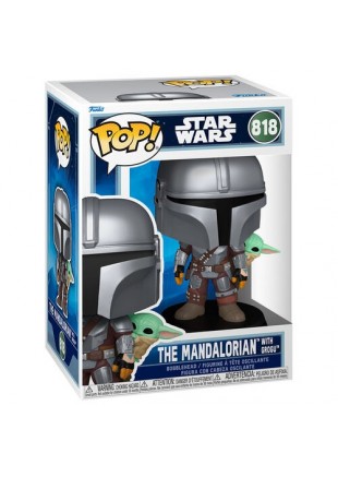 FIGURINE FUNKO POP! STAR WARS #818 THE MANDALORIAN WITH GROGU (NEUF) FIGURINE FUNKO POP! STAR WARS #818 THE MANDALORIAN WITH GROGU (NEUF)