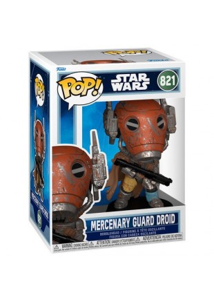 FIGURINE FUNKO POP! STAR WARS #821 MERCENARY GUARD DROID (NEUF) FIGURINE FUNKO POP! STAR WARS #821 MERCENARY GUARD DROID (NEUF)