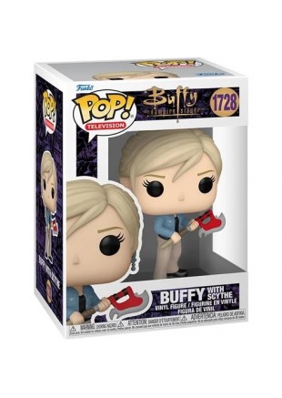 FIGURINE FUNKO POP! TELEVISION BUFFY THE VAMPIRE SLAYER #1728 BUFFY WITH SCYTHE  (NEUF)