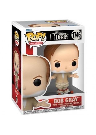 FIGURINE FUNKO POP! TELEVISION IT WELCOME TO DERRY #1746 BOB GRAY  (NEUF)