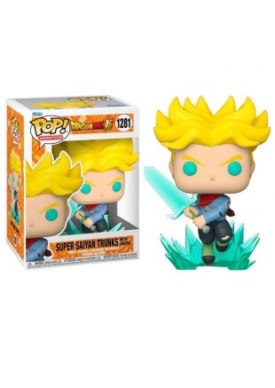 FIGURINE POP! ANIMATION #1281 SUPER SAIYAN TRUNKS WITH SWORD  (NEUF)