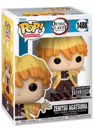 FIGURINE POP! ANIMATION DEMON SLAYER #1488 ZENITSU AGATSUMA  (NEUF)