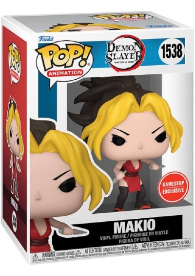 FIGURINE FUNKO POP! ANIMATION DEMON SLAYER #1538 MAKIO (NEUF) FIGURINE FUNKO POP! ANIMATION DEMON SLAYER #1538 MAKIO (NEUF)
