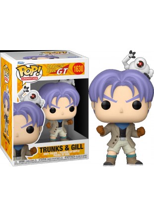 FIGURINE POP! ANIMATION DRAGON BALL GT #1630 TRUNKS ET GILL  (NEUF)