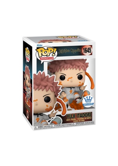 FIGURINE FUNKO POP! ANIMATION JUJUTSU KAISEN #1645 YUJI ITADORI (NEUF) FIGURINE FUNKO POP! ANIMATION JUJUTSU KAISEN #1645 YUJI ITADORI (NEUF)