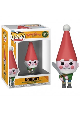 FIGURINE POP! ANIMATION WALLACE ET GROMIT #1747 NORBOT  (NEUF)