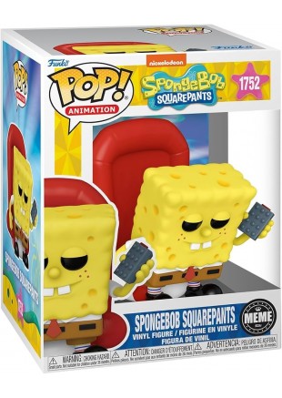 FIGURINE POP! ANIMATION #1752 SPONGEBOB SQUAREPANTS MEME  (NEUF)