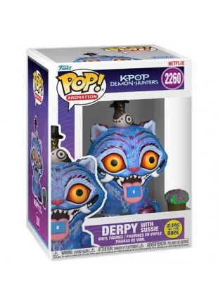 FIGURINE FUNKO POP! ANIMATION K-POP DEMON HUNTERS #2260 DERPY WITH SUSSIE (NEUF) FIGURINE FUNKO POP! ANIMATION K-POP DEMON HUNTERS #2260 DERPY WITH SUSSIE (NEUF)