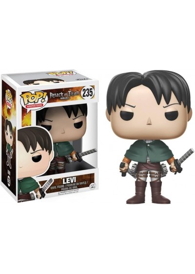 FIGURINE FUNKO POP! ANIMATION ATTACK ON TITAN #235 LEVI (NEUF) FIGURINE FUNKO POP! ANIMATION ATTACK ON TITAN #235 LEVI (NEUF)