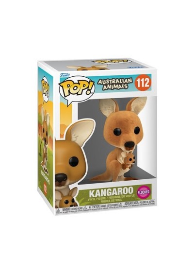 FIGURINE FUNKO POP! AUSTRALIAN ANIMALS #112 KANGAROO (FLOCKED) (NEUF) FIGURINE FUNKO POP! AUSTRALIAN ANIMALS #112 KANGAROO (FLOCKED) (NEUF)